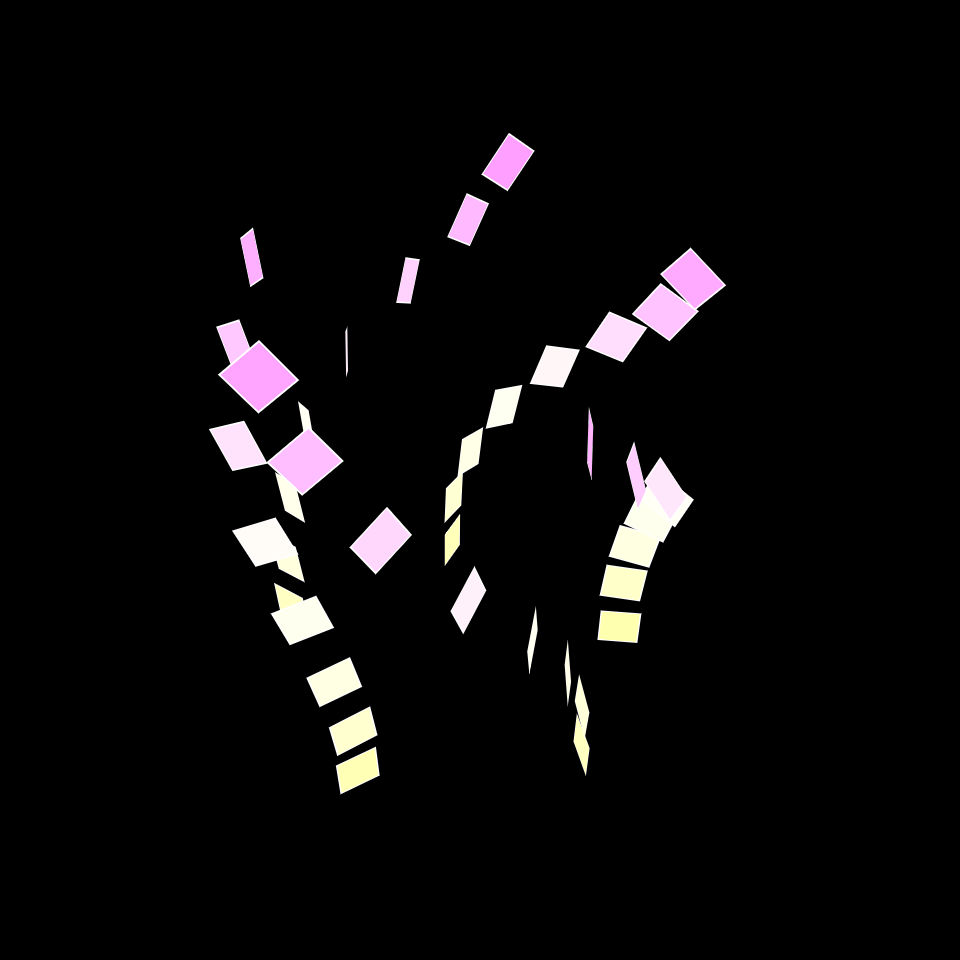 ElectroPaint, originally written by David Tristram, rendered entirely with HTML and CSS using PolyCSS.