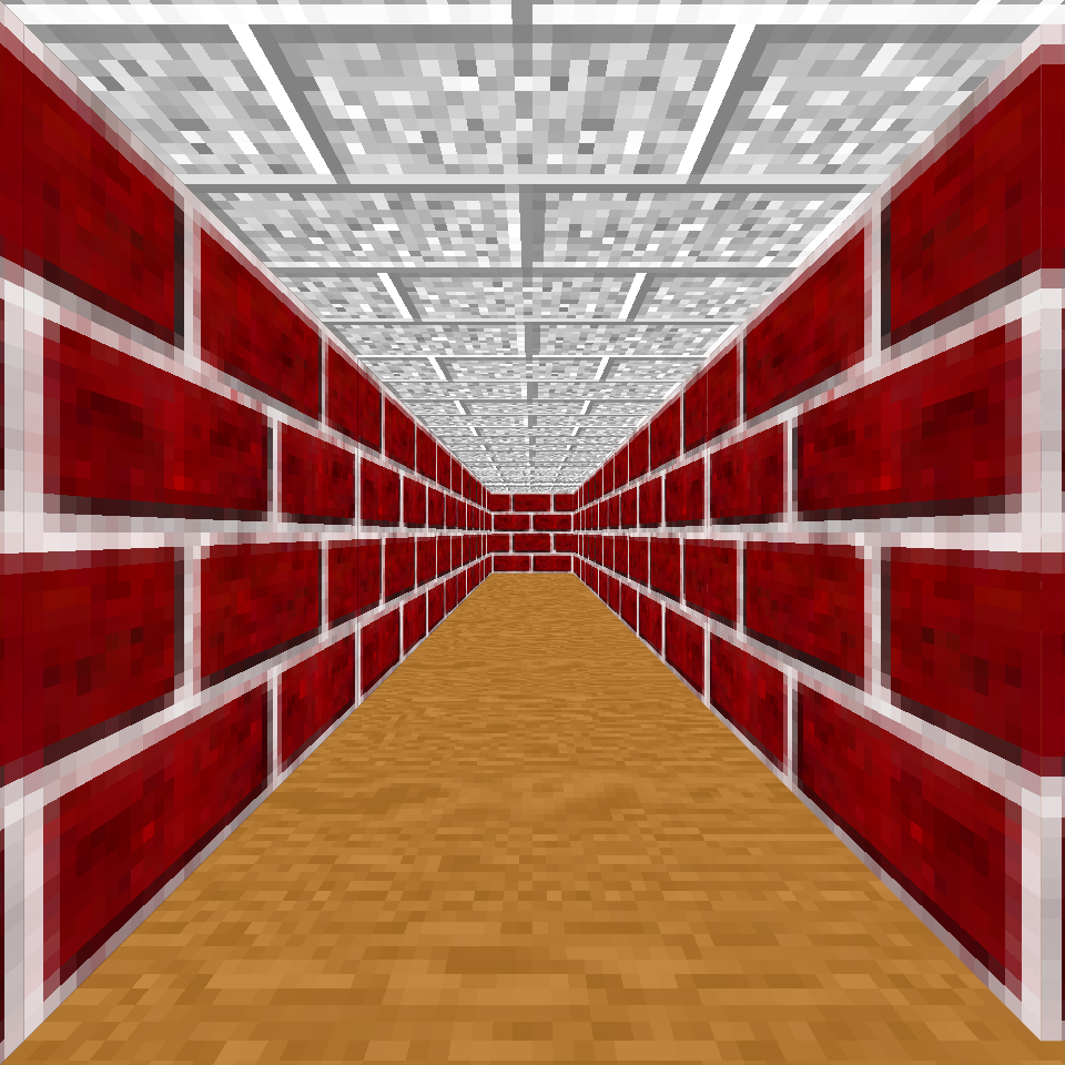 XScreenSaver Maze3D rendered entirely with HTML and CSS using PolyCSS.
